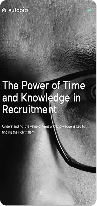 Recruitment website example built with Recflow